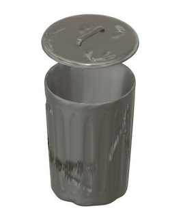 garbage bin waste trash rubbish refuse dustbin container litter receptacle disposal management collection reduction 3d print model - Mito3D