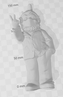 garden gnome Various dwarf from 3d print model - Mito3D