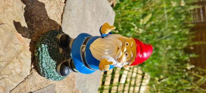 jardin gnome décoration jouet amusement Merde vilain art objet inhabituel drôle 3d print model - Mito3D