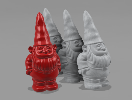garden gnome mold Home gnomes decoration art sculpture ornaments 3d print model - Mito3D