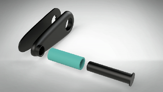 garden hose reel crank handle claber 3d print model - Mito3D