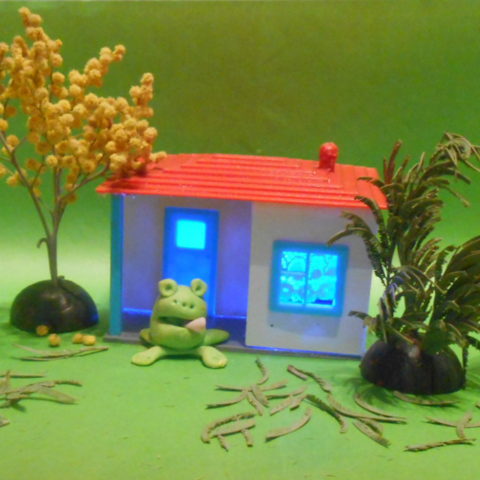 casa jardim jogo 3D print model - Mito3D