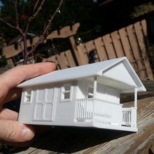 Garten Schuppen Architektur Gebäude-Strukturen 3d print model - Mito3D