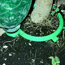 garden stake sprinkler gardening water recycle plastic care plants trees flowerpot 3d print model - Mito3D