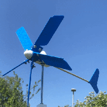 Garten Windmühle Wind Rotor Schwanz Wetter 3d print model - Mito3D