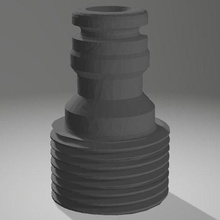gardena connection external thread water 3d print model - Mito3D