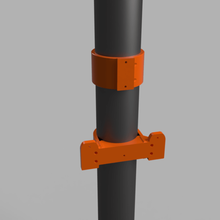 gardena wallmount rainwater pipe d 100mm home outdoor garden 3d print model - Mito3D