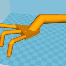 bahçe griffette ev worm vermicomposite çavdar claw 3d print model - Mito3D