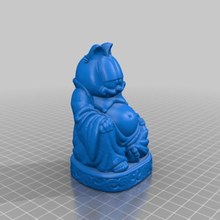 garfield buddha art pop-buddha sculptures 3d print model - Mito3D
