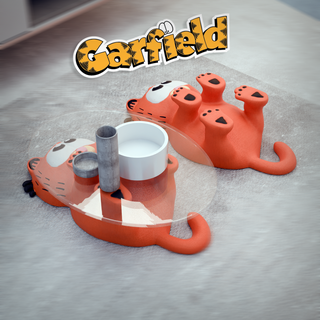 Garfield masa 3d print model - Mito3D