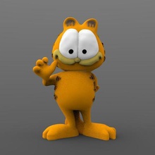 garfield jeu cat toon jouet animal d'impression snoopy 3d print model - Mito3D