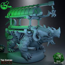 devasa Drake sepet oyun ttrpg rpg masaüstü minyatür minyatürler d dnd Zindanlar ejderhalar fantezi Ejderha kertenkele Dinozor yaratık canavar 3d print model - Mito3D