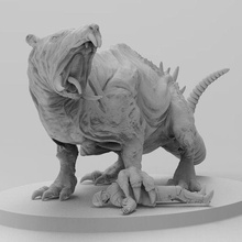 devasa rat terrors 28mm reçine sla minyatür canavar kemirgen sıçan fare adam büyük sıçanlar Vermintide Warhammer warhammer_fantasy Skaven 3d print model - Mito3D