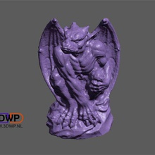 der gargoyle Kunst 3d-scan Grotesk meshmixer Photogrammetrie scan Skulptur statue durchsucht Replikate 3d print model - Mito3D