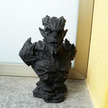 gargoyle bust 1 45in 114cm art statue fiend rpg wargame fantasy andrea tarabella rotvar dungeon dragons busts demon d&d 3d print model - Mito3D