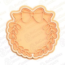 garland cookie cutter set stamp cookies cook home cithen cutters bouquet flowers plants wreath 3d print model - Mito3D