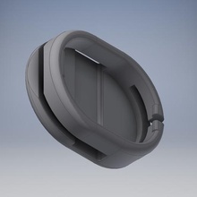 garmin tempe temperatur sensor halterung befestingung fix holder 3d print model - Mito3D