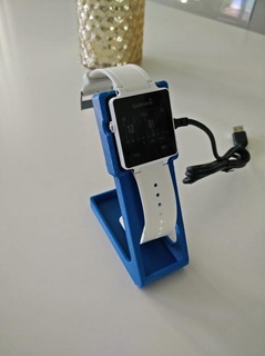 garmin vivoactive charger stand mount smartwatch organization home office desk 3d print model - Mito3D