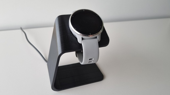 garmin watch charger holder universal vivoactive moko wristwatch charging station venu fenix 3d print model - Mito3D