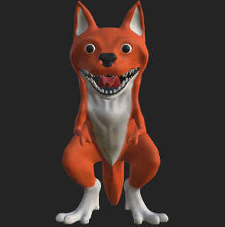 garten banban 4 - orange fox Game gartenofbanban 3d print model - Mito3D