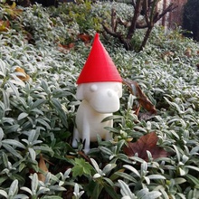 gartenmops pug gnome game animal dog garden gartenzwerk zwerk 3d print model - Mito3D