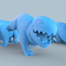 garuda bluewyvern mascota pack juegos mesa miniatura fantasía juguete juego criatura muchacho perro reptiles 3d print model - Mito3D