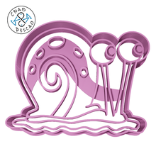 Gary Caracol Bob Esponja biscoito cortador fundente gadget pastelaria festa fofa aniversário esponja prumo casa medusa patrick 3d print model - Mito3D