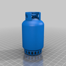 gas bottle art models 3d print model - Mito3D