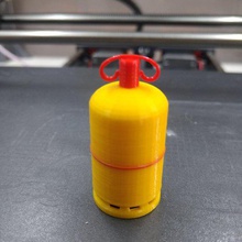 gas cylinder game bottle model making rc truck 3d print model - Mito3D