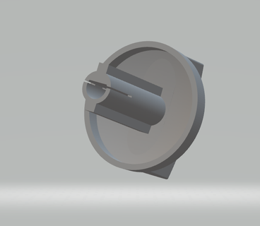 gas knob 3d print model - Mito3D
