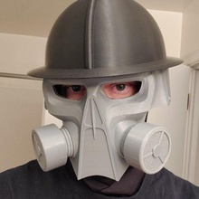 máscara de gás capacete modelo 3d arquivo stl vários fallout cosplay coronavírus covid-19 3d print model - Mito3D