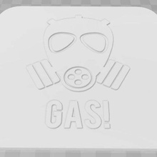 gas signage art signs logos sign 3d print model - Mito3D