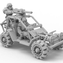 gaslands buggy jogo brinquedo warhammer tauros pós-apocalíptica mad max 40k 3d print model - Mito3D