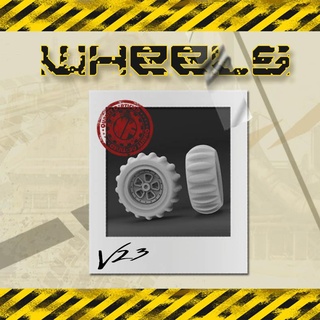 gaslands wheels 1 64 kavanfactory v23 3d print model - Mito3D