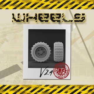 gaslands wheels 1 64 kavanfactory v24 3d print model - Mito3D