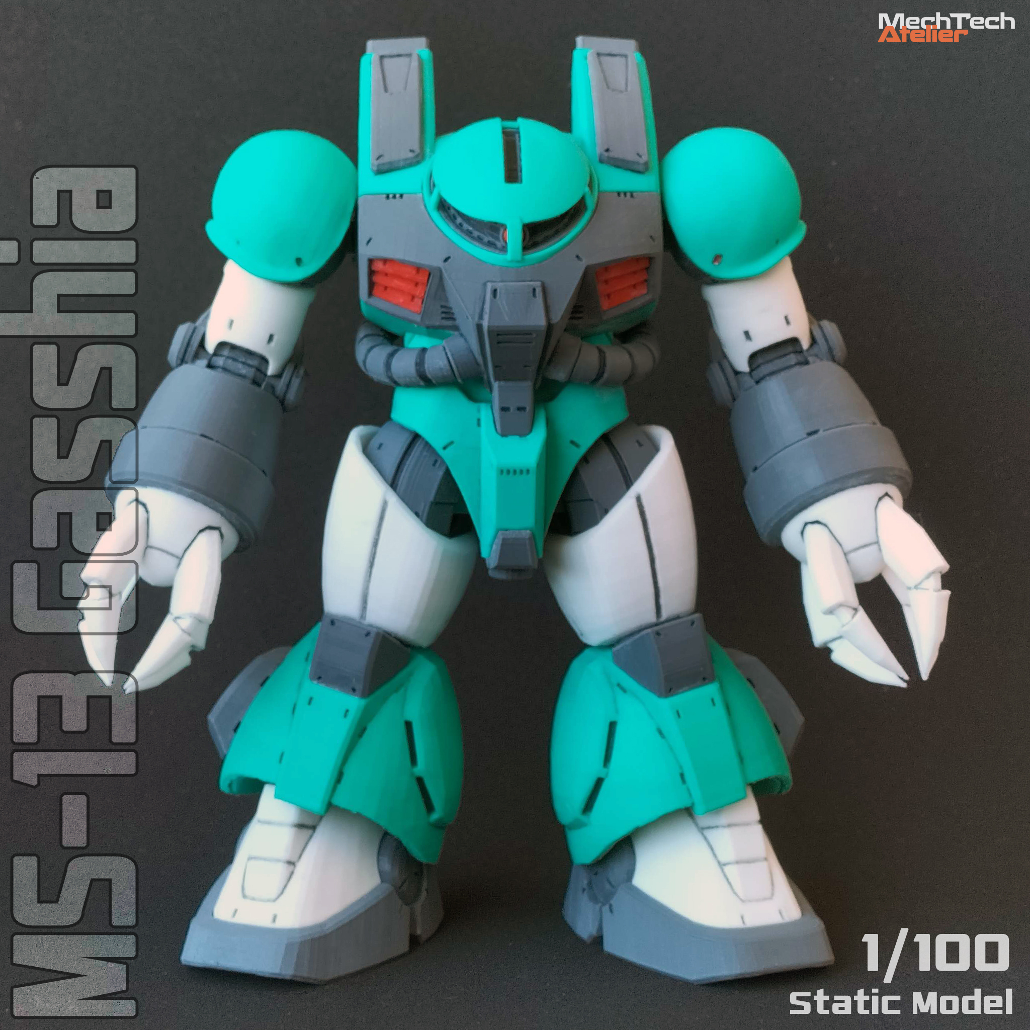 gasshia anime mech giocattolo robot sci fi gioco Giappone gundam uc 3D print model - Mito3D