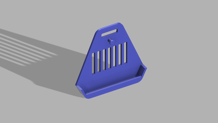 gaston mosquitos espiral suporte ferramenta elemento sahumerio 3d print model - Mito3D