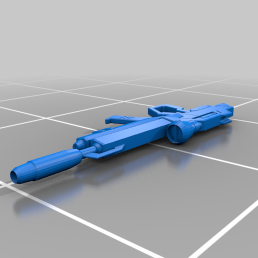 gat x105 aile Streik Gundam Strahl Gewehr Spiel Mecha Samen Spielzeug Zubehör 3D print model - Mito3D