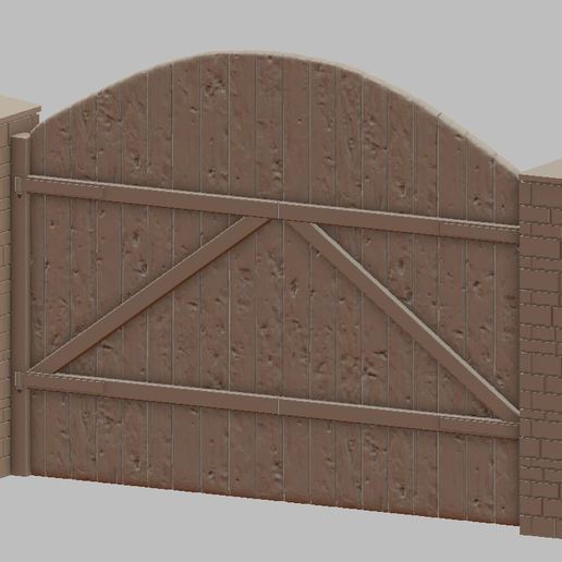 gate 3D print model - Mito3D