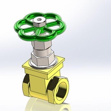 gate valve tool build 3d modeling render 3d print model - Mito3D