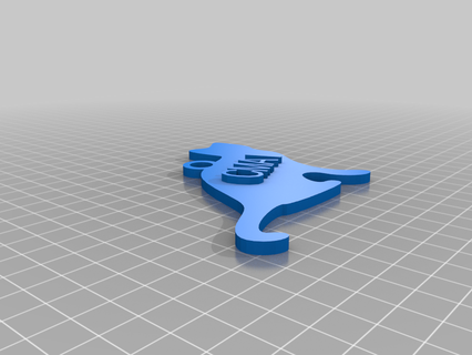 gato Cmai özelleştirilmiş anahtarlık 3d print model - Mito3D