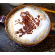 gatwick grenouille cappuccino pochoir la maison café 3d print model - Mito3D