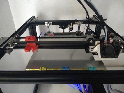 calibre discar ender3 4 2020profile 3d impressora acessórios 3d print model - Mito3D