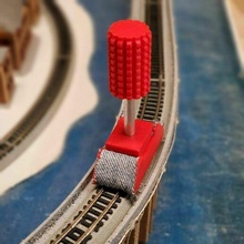 gauge scale track cleaner ez n railroad model train tool led 3d print model - Mito3D