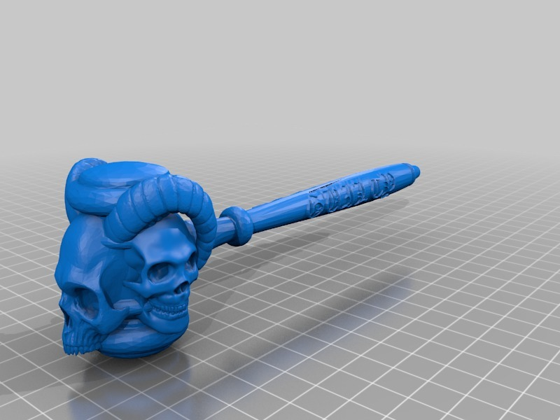 martelo julgamento decoração 3D print model - Mito3D