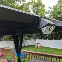 belvédère de la lumière solaire clip divers le jardin gazebo un patio sport à l'extérieur 3d print model - Mito3D