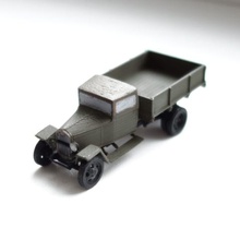gaz-mm-v del tempo di guerra, camion 187 h0 vari auto 3d print model - Mito3D