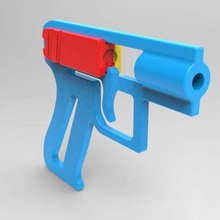 gb22 cauda andorinha arma fogo suporte adereços 3d print model - Mito3D