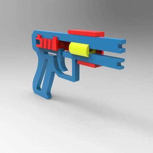 gb22 redesenhar gb 22 arma fogo marca sebu filme suporte adereços 3D print model - Mito3D