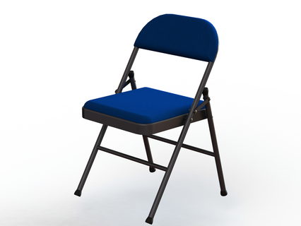 gb katlama sandalye ev mobilya pbr Bahçe plaj arka bahçe çim dış mekan klasik modern çelik kumaş kapak geri oturma yeri 3d print model - Mito3D